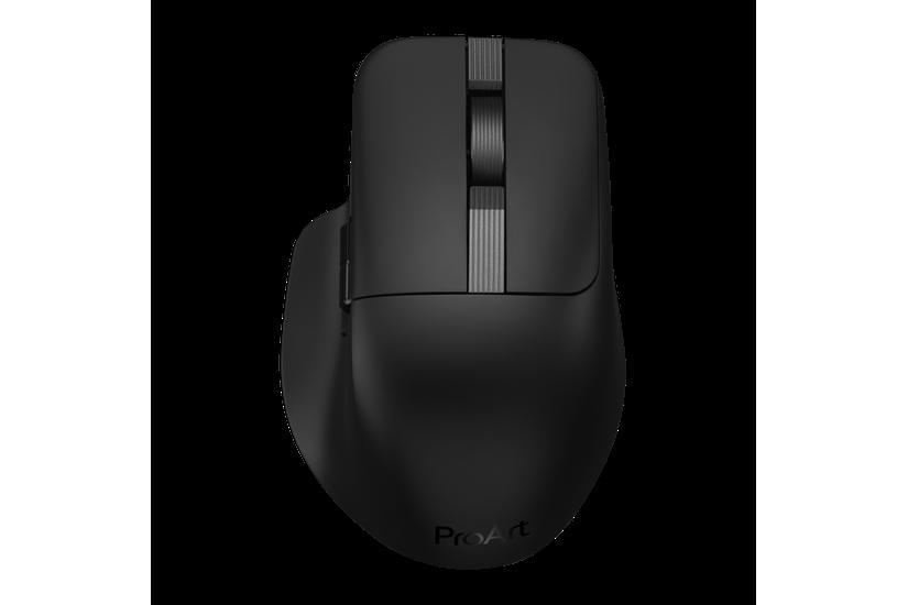 ASUS Mus - RF Wireless + Bluetooth + USB Type-A - 8000 dpi - Batterier - 6 knapper - Sort