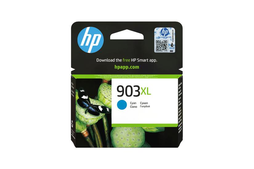 HP Original 903XL-blækpatron med høj kapacitet, cyan