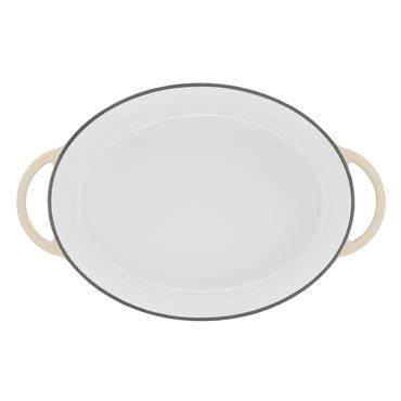 Tefal LOV Gusseisen Ovaler Br&Atilde;&curren;ter 34cm beige