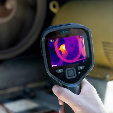 FLIR One E5-PRO kamera med termisk billede Sort 160 x 120 pixel Indbygget skærm 640 x 480 pixel