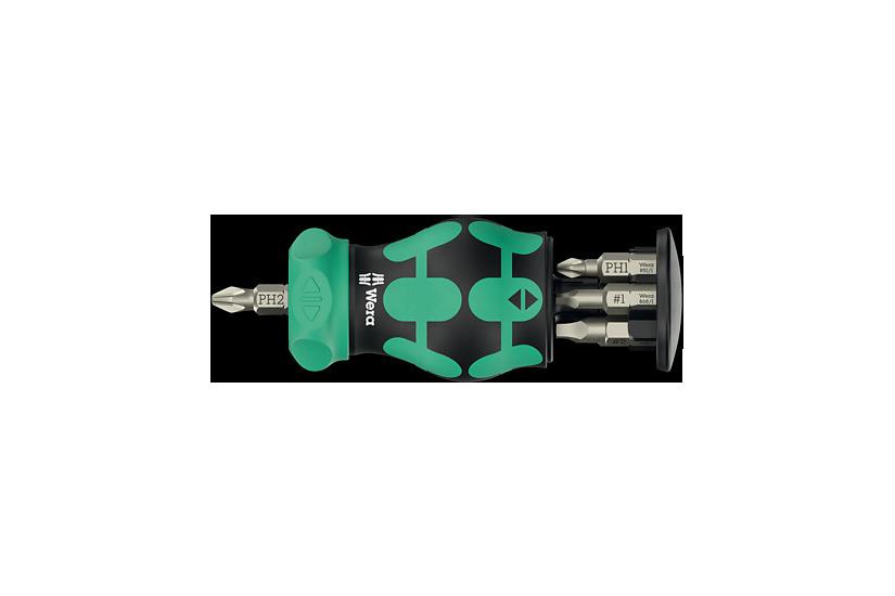 Wera Kraftform Kompakt Stubby Magazin RA 4, 6-teilig