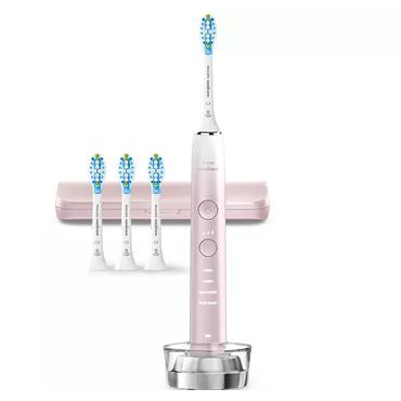 Philips Sonicare DiamondClean 9000 HX9911 - tandbørste - silk pink to white gradient