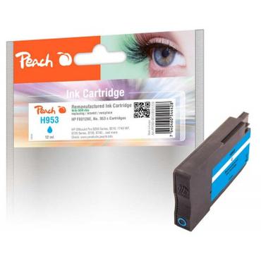 Peach Patrone HP Nr.953 cyan mit OEM Chip remanufactured