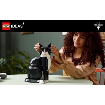 LEGO Ideas 21349 Czarno-biały kot