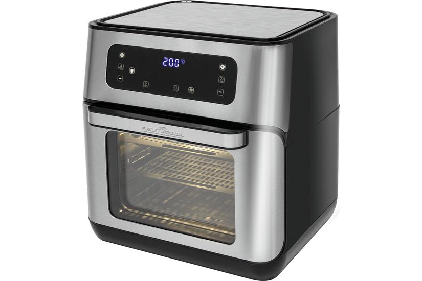 ProfiCook PC-FR 1200 H - varmluftsbrödrost - rostfritt stål/svart