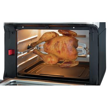 ProfiCook PC-FR 1200 H - varmluftsbrödrost - rostfritt stål/svart