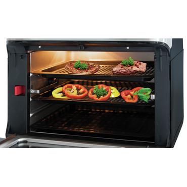 ProfiCook PC-FR 1200 H - varmluftsbrödrost - rostfritt stål/svart