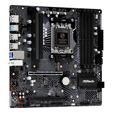 ASRock B650M PG Lightning - bundkort - micro ATX - Socket AM5 - AMD B650