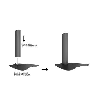 Multibrackets M Pro Series monteringskomponent - svart