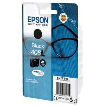 Epson 408L - Extra h&ouml;g kapacitet - svart - original - bl&auml;ckpatron