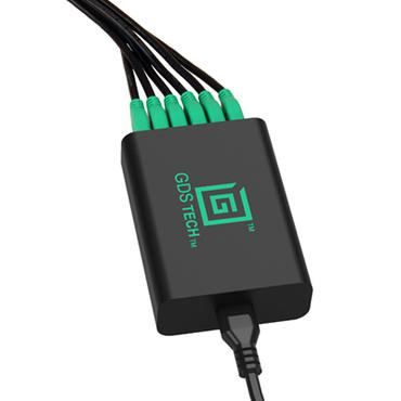 RAM Mounts RAM-GDS-CHARGE-USB6 oplader til mobil enhed Universel Sort Vekselstrøm Indendørs