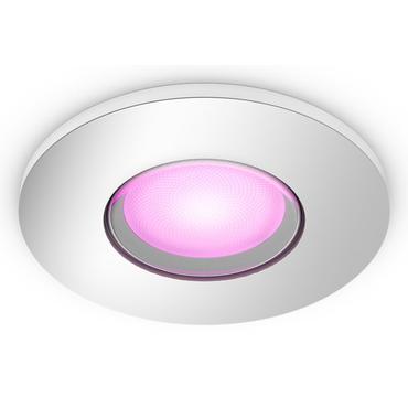 Philips Hue White & Color Ambiance Xamento Einbauspot Silber 1x4.2W