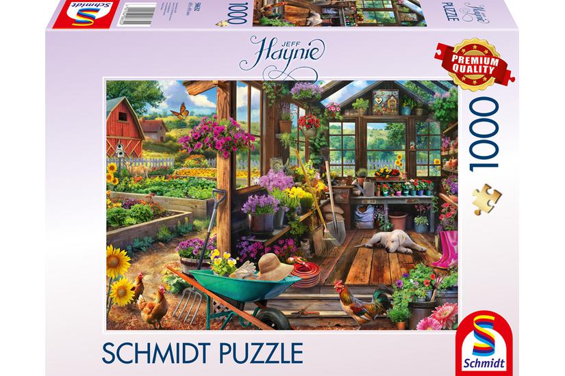 Schmidt Spiele 58632 puslespil 1000 stk Landskab