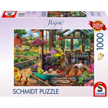 Schmidt Spiele 58632 puslespil 1000 stk Landskab