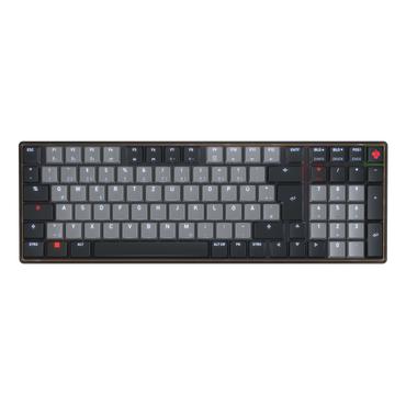 CHERRY KW 550 MX LP tastatur Hjemme/kontor USB + Bluetooth QWERTZ Tysk Sort