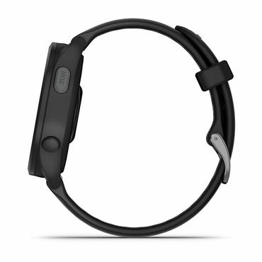 Garmin Forerunner 165 Music - svart - sportklocka med band - skiffergr&aring; - 4 GB