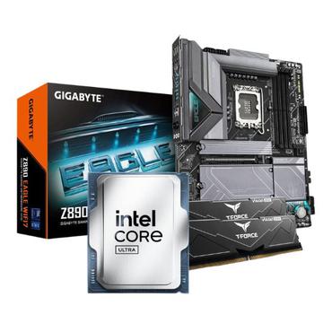 Intel Ultra 7 265KF - Z890 EAGLE - 32GB DDR5 PC Opgraderingspakke