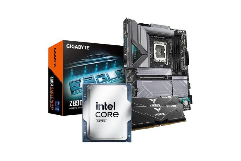 Intel Ultra 7 265KF - Z890 EAGLE - 32GB DDR5 PC Opgraderingspakke