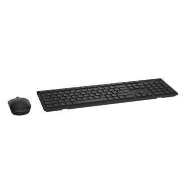 Dell KM636 - tastatur og mus-sæt - QWERTZ - tysk - sort