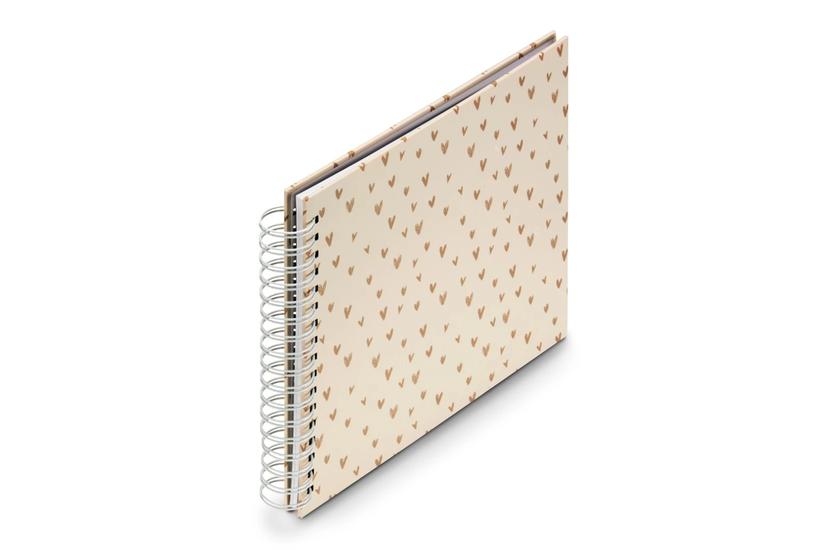 Hama Lovely Spiral beige   28x24 50 weiße Seiten             7701