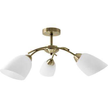 Activejet Klassisk loft lysekrone vedhæng lampe NIKITA Patina triple 3xE27 til stuen