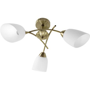 Activejet Klassisk loft lysekrone vedhæng lampe NIKITA Patina triple 3xE27 til stuen