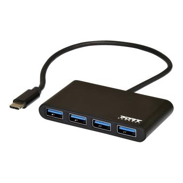 PORT Connect USB HUB 4 PORTS TYPE C