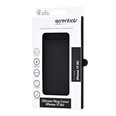 Essentials Silicone Mag bagcover med magnetkompatibilitet. Silikone Mag bagcoveret hjælper med at beskytte din enhed mod ridser og fald. Silikonecoveret giver din enhed et slankt design, og magnetkompatibiliteten gør trådløs opladning lettere end nogensind