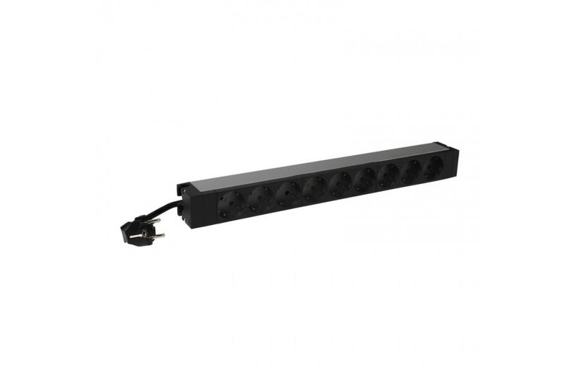 Middle Atlantic Products 646812 strømforsyningsenhed (PDU) 9 AC stikkontakt(er) 1U Sort