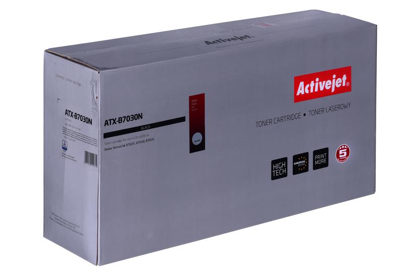 Activejet ATX-B7030N tonerpatron til Xerox printer, erstatning XEROX 106R03395; Supreme; 15000 sider; sort