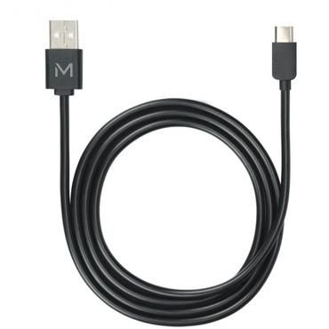 Mobilis - USB typ C-kabel - 24 pin USB-C till USB - 1 m