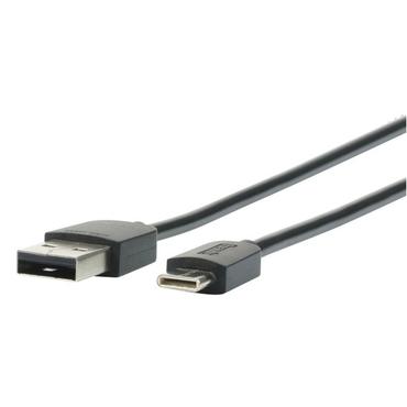 Mobilis - USB typ C-kabel - 24 pin USB-C till USB - 1 m