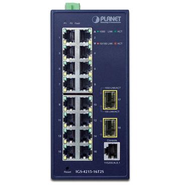 IP30 Industrial L2/L4 16-Port