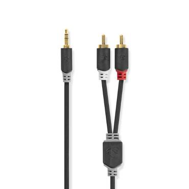Nedis audiokabel - 2 m