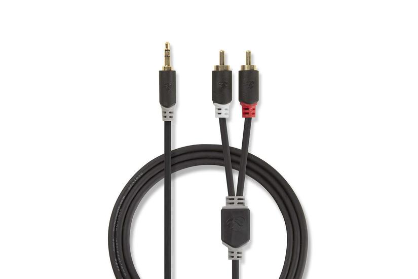 Nedis audiokabel - 2 m