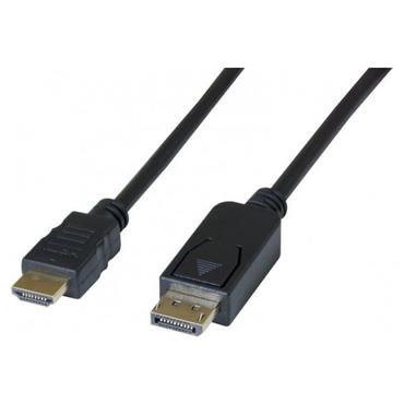 EXC 128215 videokabel adapter 3 m DisplayPort HDMI Sort