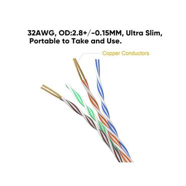 Equip 626000 netværkskabel Hvid 0,15 m Cat6a U/UTP (UTP)