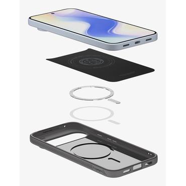 Spigen Liquid Air (MagFit) mobiltelefon etui 16 cm (6.3") Cover Grå