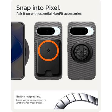 Spigen Liquid Air (MagFit) mobiltelefon etui 16 cm (6.3") Cover Grå