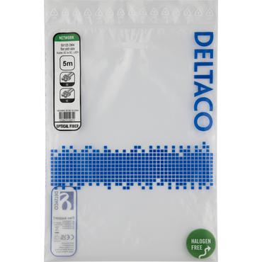 Deltaco SCSC-5-OM4 InfiniBand og fiberoptisk kabel 5 m 2x SC Lyserød