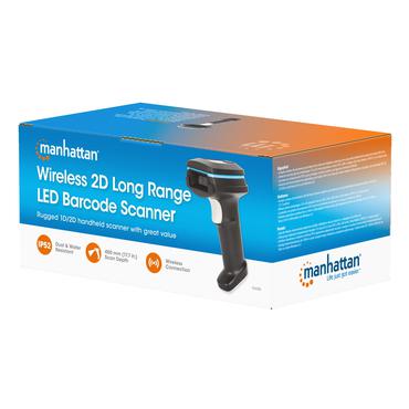 MANHATTAN 2D LED Funk-Barcodescanner 450mm IP52
