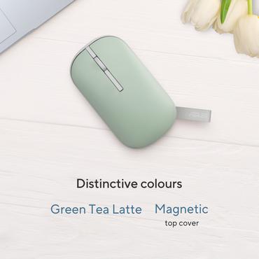 ASUS Marshmallow MD100 - mus - Bluetooth 5.0, 2.4 GHz - havremj&ouml;lk