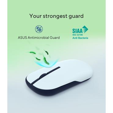 ASUS Marshmallow MD100 - mus - Bluetooth 5.0, 2.4 GHz - havremj&ouml;lk