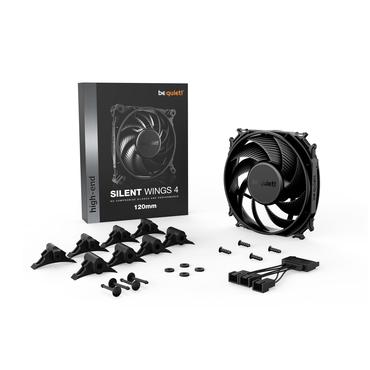 be quiet! SILENT WINGS 4 | 120mm Computerkabinet Ventilator 12 cm Sort 1 stk