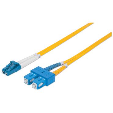 Intellinet 473729 InfiniBand og fiberoptisk kabel 5 m LC SC Gul