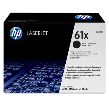 HP 61X - Lång livslängd - svart - original - LaserJet - tonerkassett (C8061X)