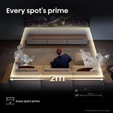 Hisense 100U7Q 254cm 100" UHD Mini LED Smart TV Fernseher