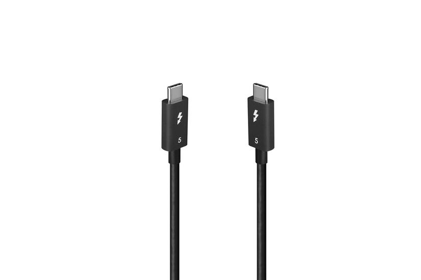 Lindy USB-kabel - 1 m - Thunderbolt 5 USB Type-C - Thunderbolt 5 USB Type-C