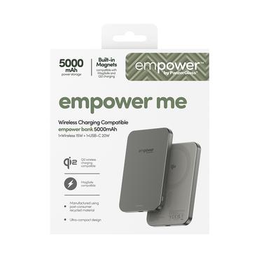 PanzerGlass empower™ by ® empower™ Bank | 5000mAh | Titanium