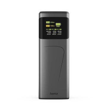 Hama High Power Lithium-Ion (Li-Ion) 24000 mAh Grå